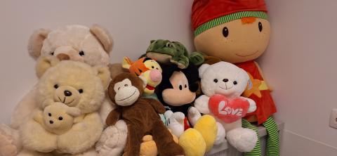 Littles ones can choose a teddy if necessary.